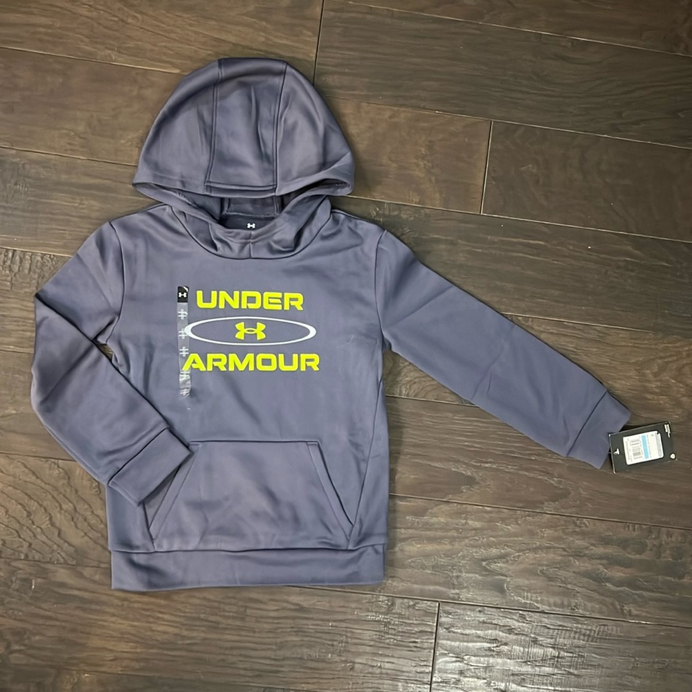 Under Armor, Kids Fleece, Hoodie w/ Front Pocket, 5T